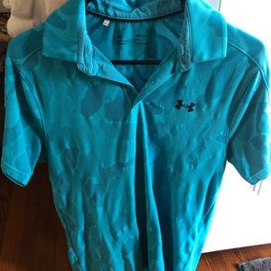 3 under armour golf polos size small